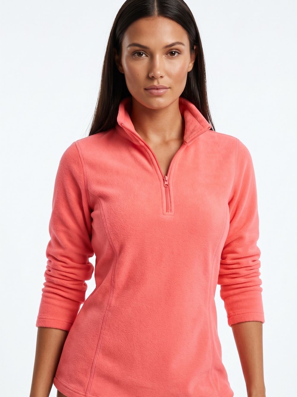 OLD NAVY | Neon Pink Fleece Pullover Sweater Sz M